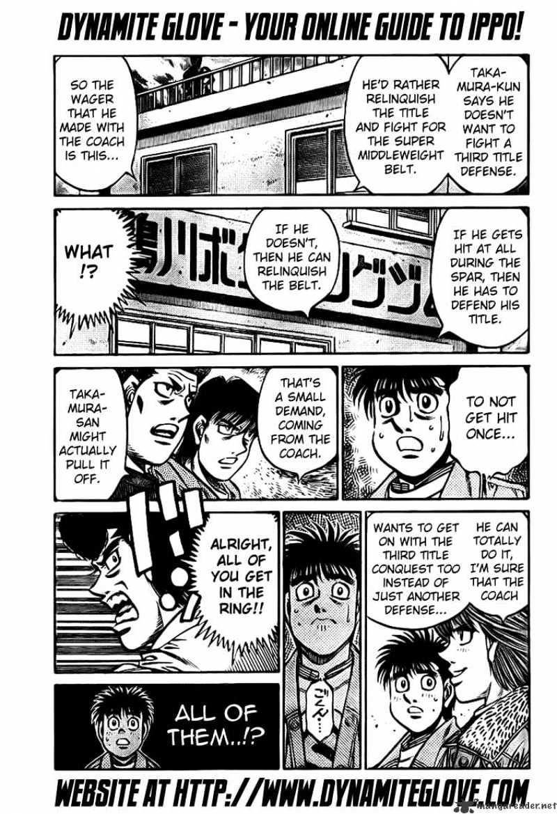 Hajime no Ippo: Fighting Spirit, Chapter 803 image 05